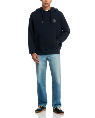 Sour Face Embroidered Drawstring Hoodie