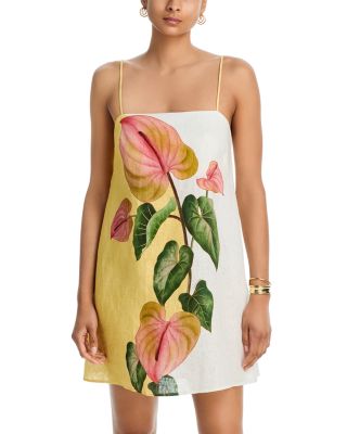 Anturium Dress Swim Cover-Up