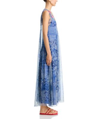 Johnny Was Odalys Mesh Dress | Bloomingdale's Women