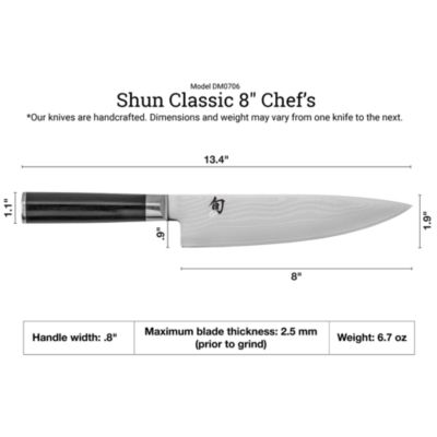 Classic 8" Chef's Knife