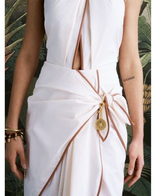 Ecru Centro Del Cielo Ankle Dress