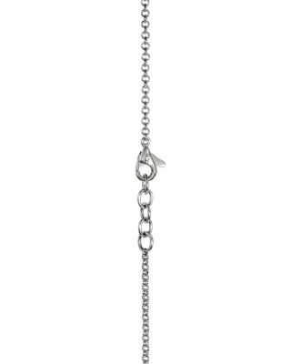 Sterling Silver Essentials Interlocking Ring Chain Bracelet