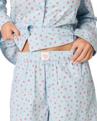 Afterparty Poplin Pajama Set