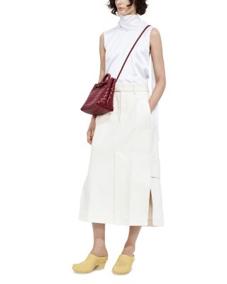 Small Andiamo Intrecciato Leather Shoulder Bag