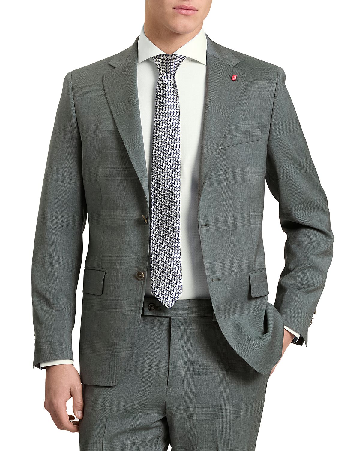 Ted Baker Wright Plaid Modern Fit Suit Jacket