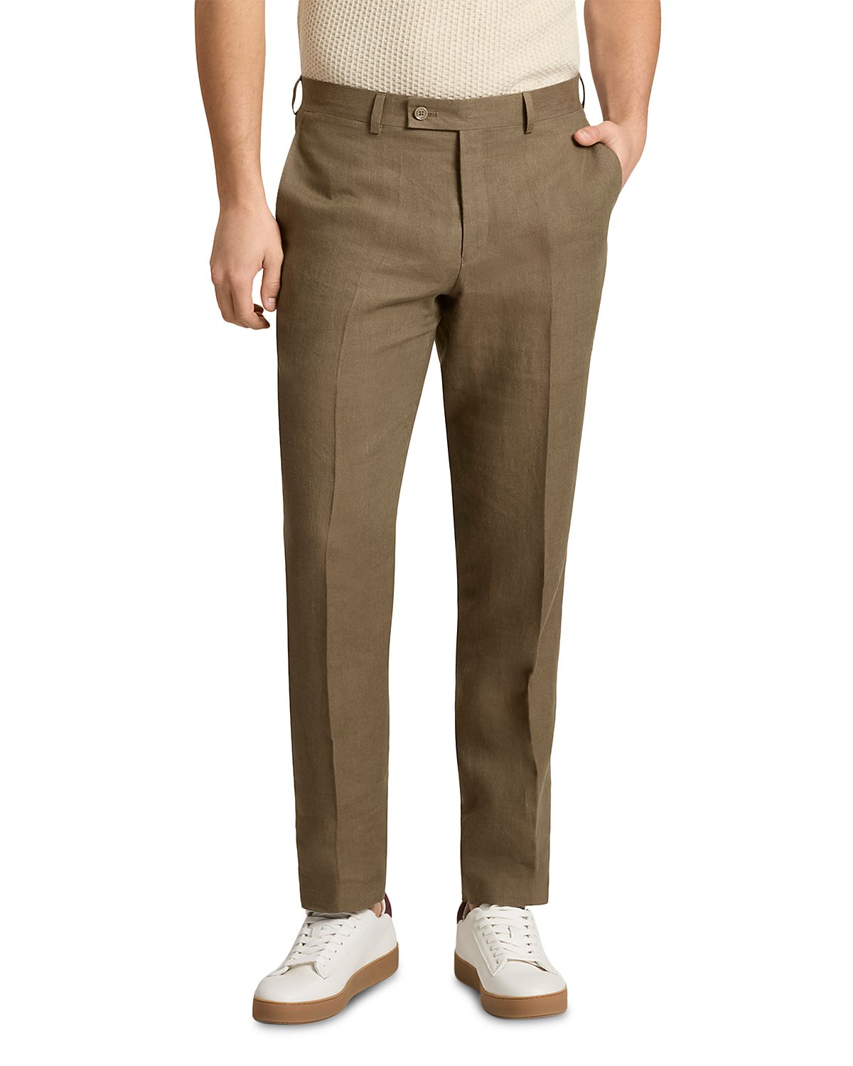Ted Baker Winter Linen Modern Fit Suit Pants
