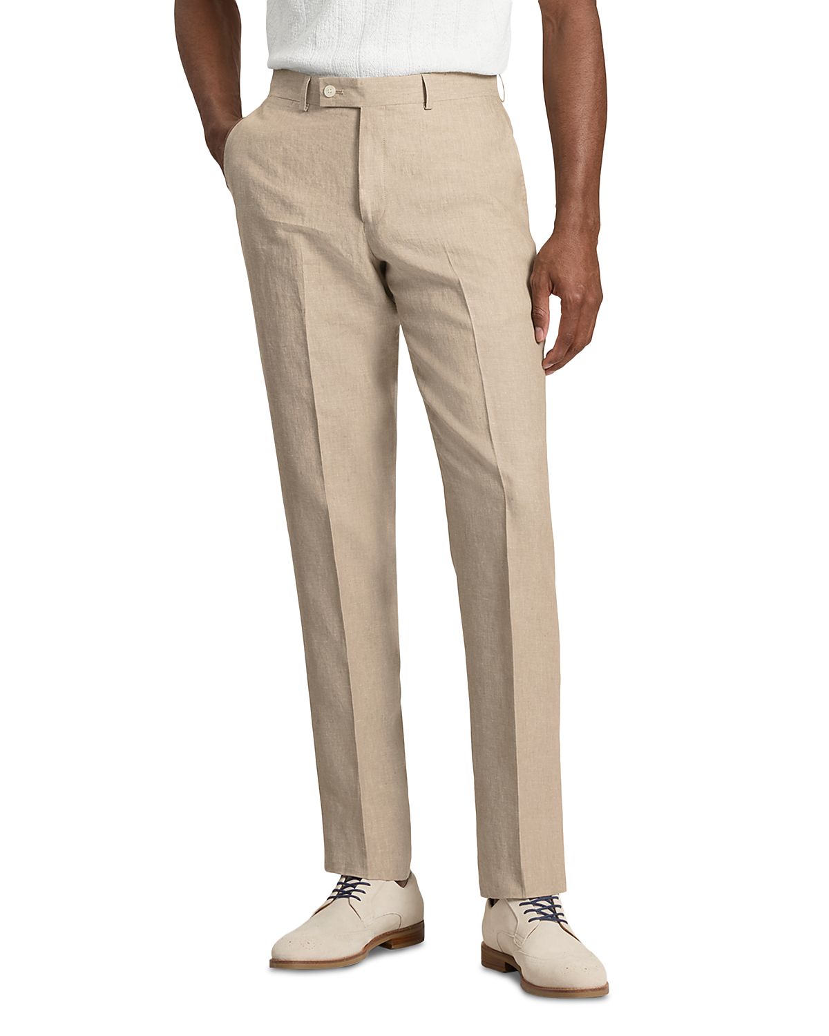 Ted Baker Winter Linen Modern Fit Suit Pants
