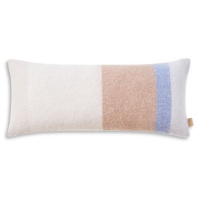 Simona Faux Mohair Decorative Pillow, 14" x 36"