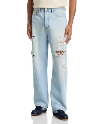Baggy Fit Jeans in Midway Destructed