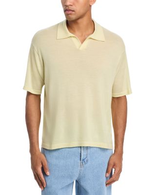 Superfine Short Sleeve Polo Sweater