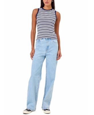 Brie Brenton Stripe Shell Top