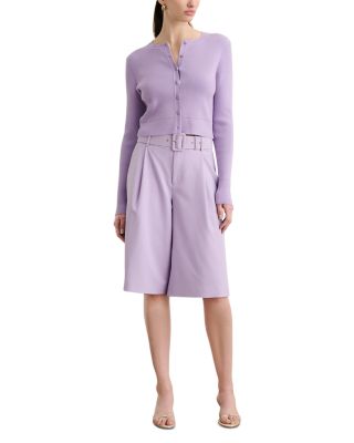 Zoe Cropped Cardigan Sweater 