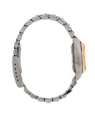  Oyster Perpetual Datejust Automatic Watch in Stainless Steel and Gold with Diamond Markers 26mm