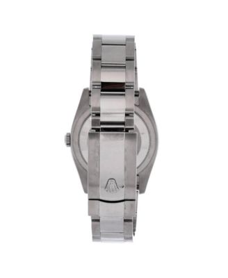  Oyster Perpetual Datejust Automatic Watch in Stainless Steel and White Gold 36mm