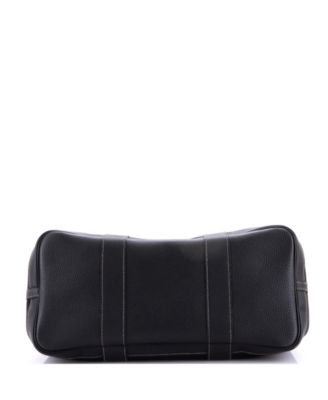 36 Garden Party Tote Toile and Leather