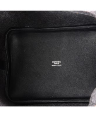 PM Picotin Lock Bag Felt with Leather