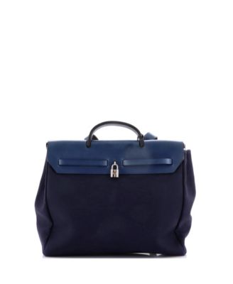 GM Herbag Toile and Leather