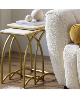  Evana End Table, Set of 2