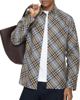  Classic Fit Check Cotton Shirt