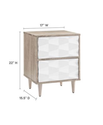 Vespera 2-Drawer Nightstand
