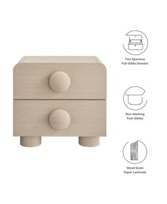 Sonnet 2-Drawer Nightstand