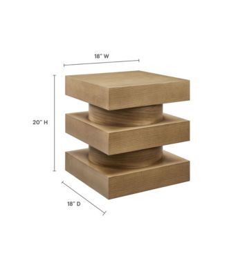 Perpetuate Totem End Table