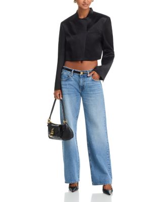 The Lowkey Low Rise Straight Leg Jeans in Static