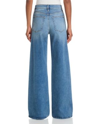 Le Slim Palazzo High Rise Jeans in Gossamer