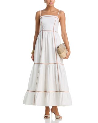 Cambria Piped Trim Dress