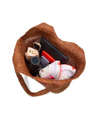 Woven Straw Tote Bag - Exclusive