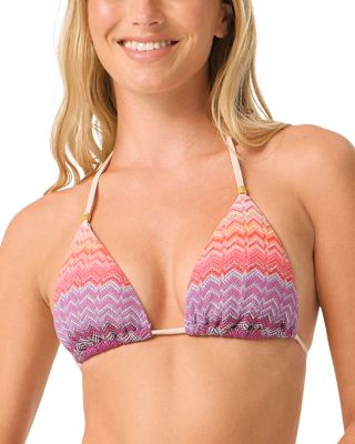 Triangle Bikini Top & Side Tie Bikini Bottom