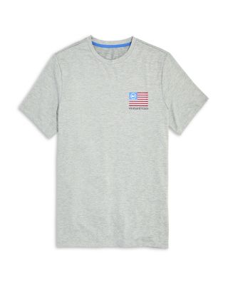 Fishing Flag Logo Crewneck T-Shirt