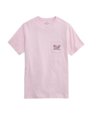 Spring Break Whale Pocket T-Shirt
