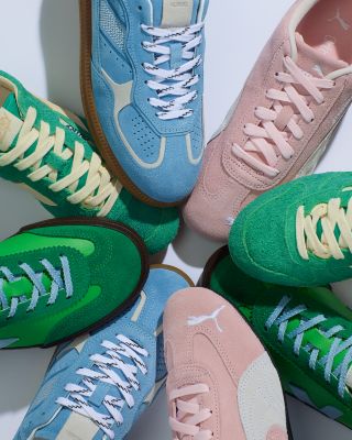 Women's Volley O.T. Leather Leaf Steel Eagle Sneakers