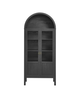 Tessa Tall Arched Storage Display Cabinet