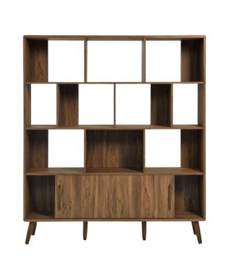 Transmit 59" Bookcase with Sliding Doors