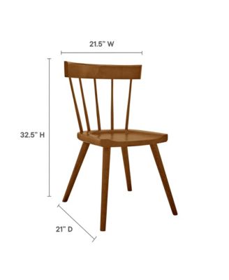 Sutter Wood Dining Side Chair, Set of 2