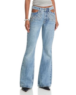 Soho Kulture Kry High Rise Straight Jeans in Denim