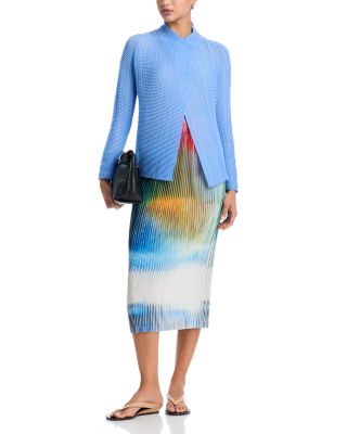 Wooly Pleats Cardigan