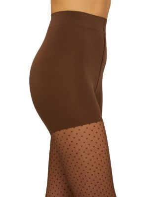 Control Top Dots Tights