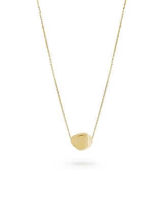 Petite Carter Sculptural Pendant Necklace, 16.25-18.25"