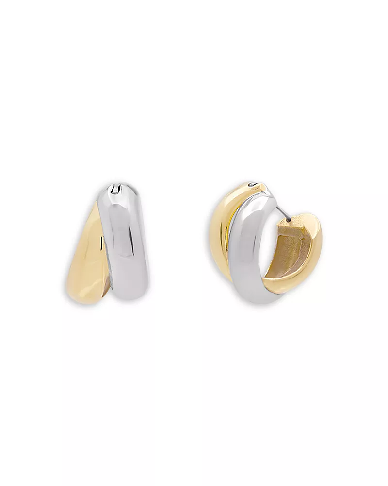Shashi Ross Crossover Hoop Earrings