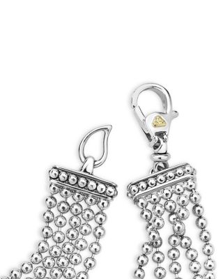 Sterling Silver & 18K Yellow Gold Five Strand Chain Bracelet