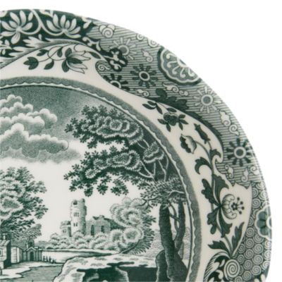 Heritage Green Italian Cereal Bowl, Set of 4