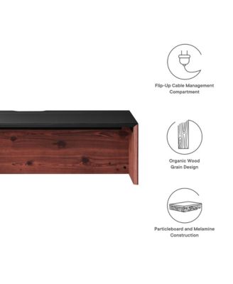 Kinetic 49" Wall-Mount Office Desk