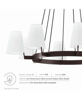 Surround 8-Light Chandelier