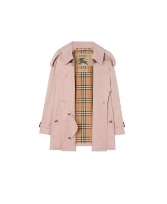 Short Tropical Gabardine Fitzrovia Trench Coat