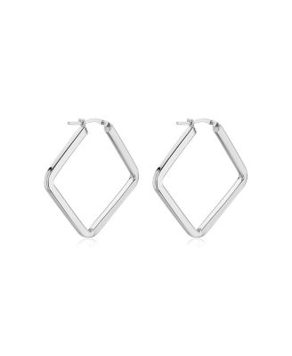 Sterling Silver Quad Hoops