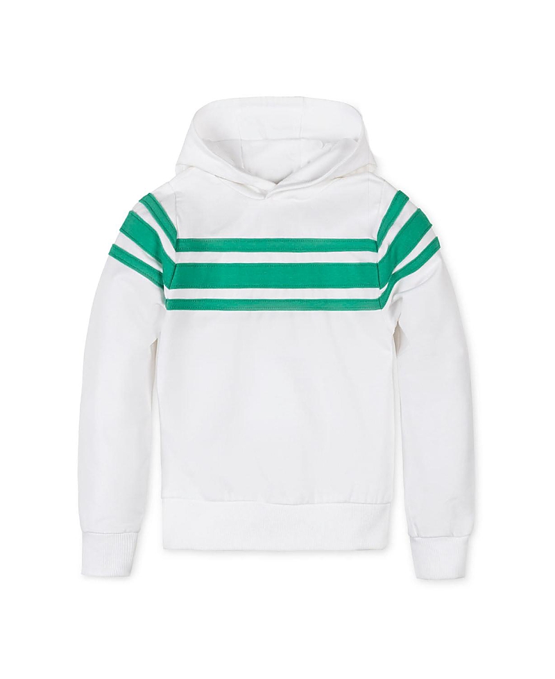 Hope & Henry Girls' Organic French Terry Hoodie - Little Kid, Big Kid