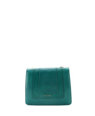  Medium Serpenti Forever Square Shoulder Bag Leather